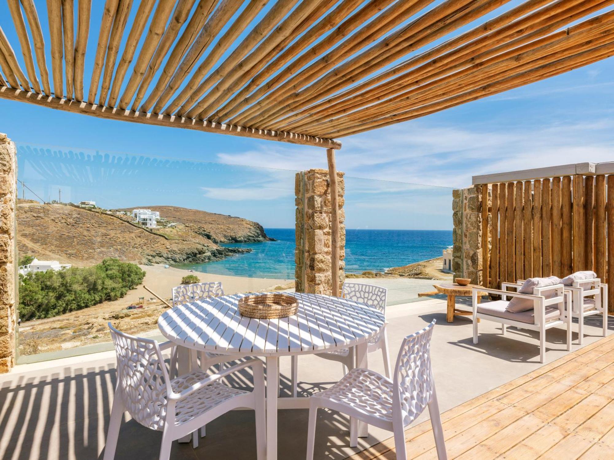 Merchia Beach Sundance Suites Mykonos מראה חיצוני תמונה