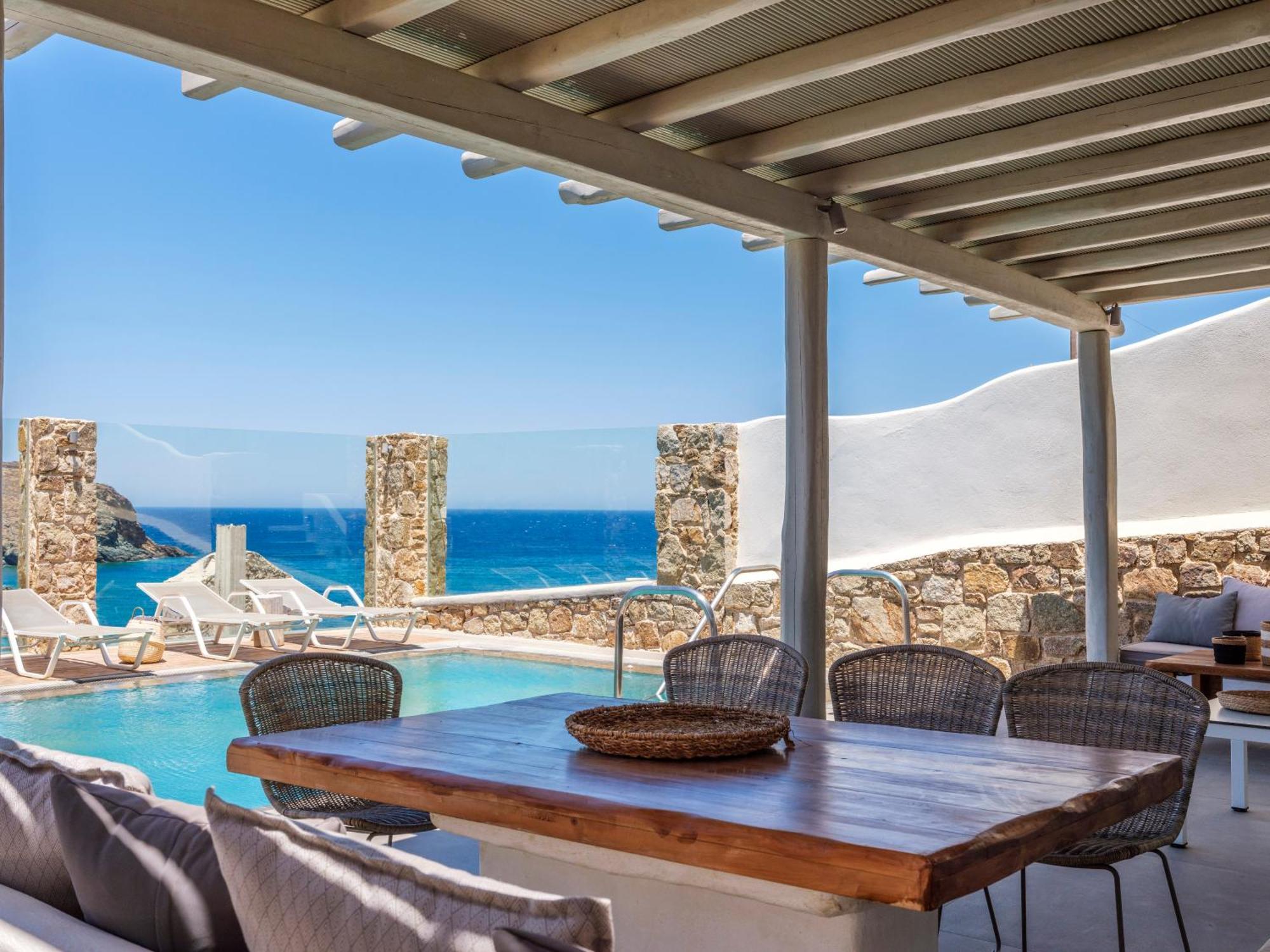 Merchia Beach Sundance Suites Mykonos מראה חיצוני תמונה