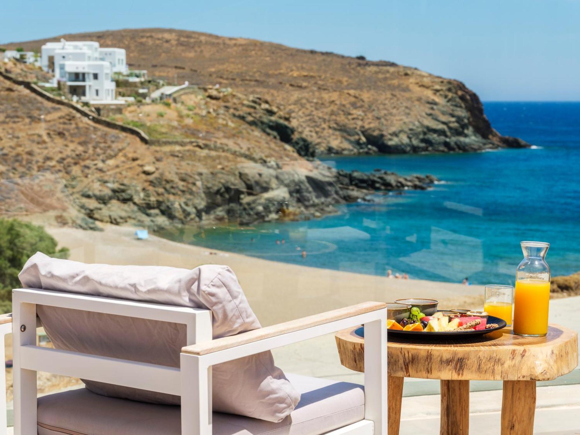 Merchia Beach Sundance Suites Mykonos מראה חיצוני תמונה