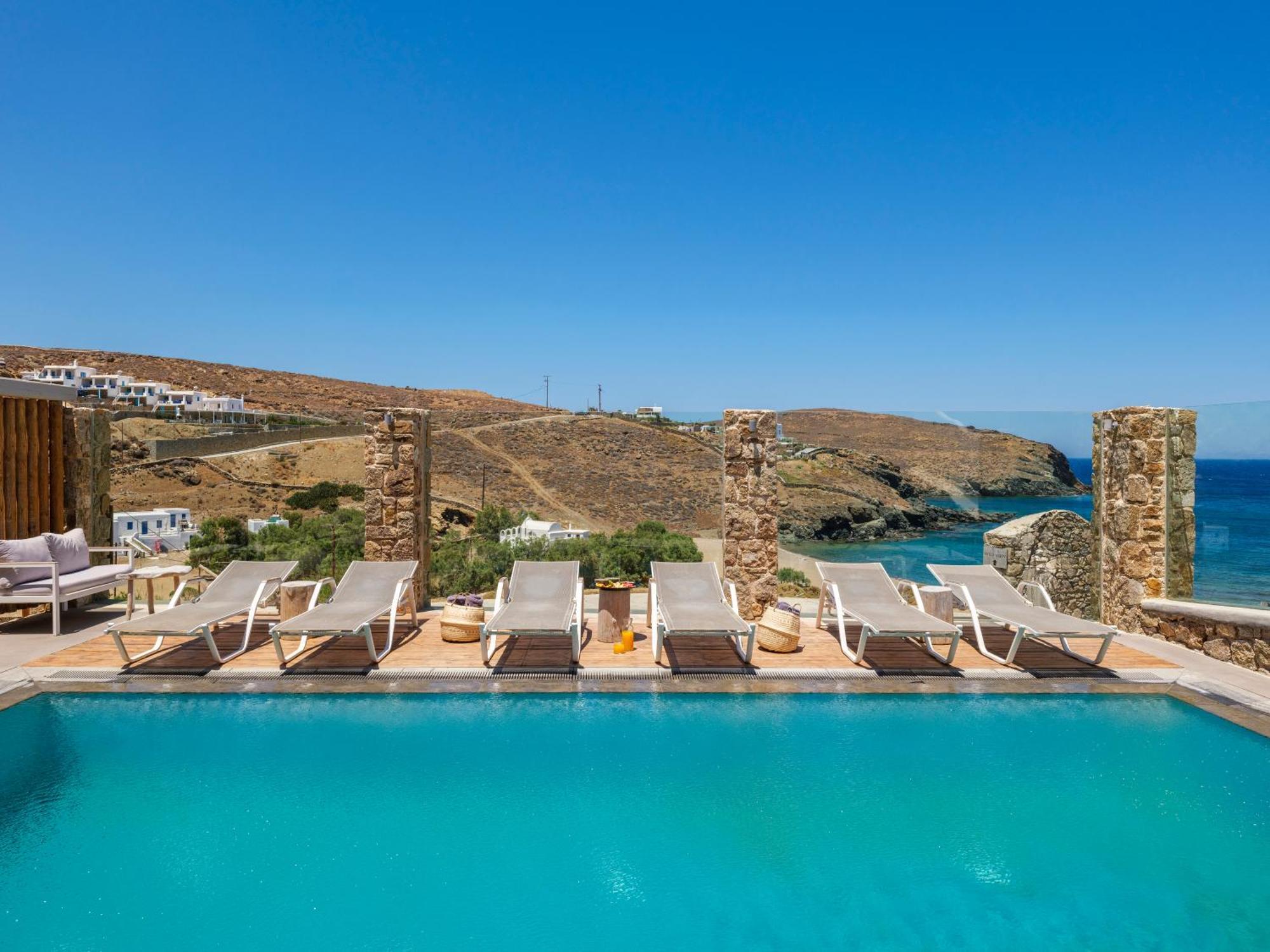 Merchia Beach Sundance Suites Mykonos מראה חיצוני תמונה