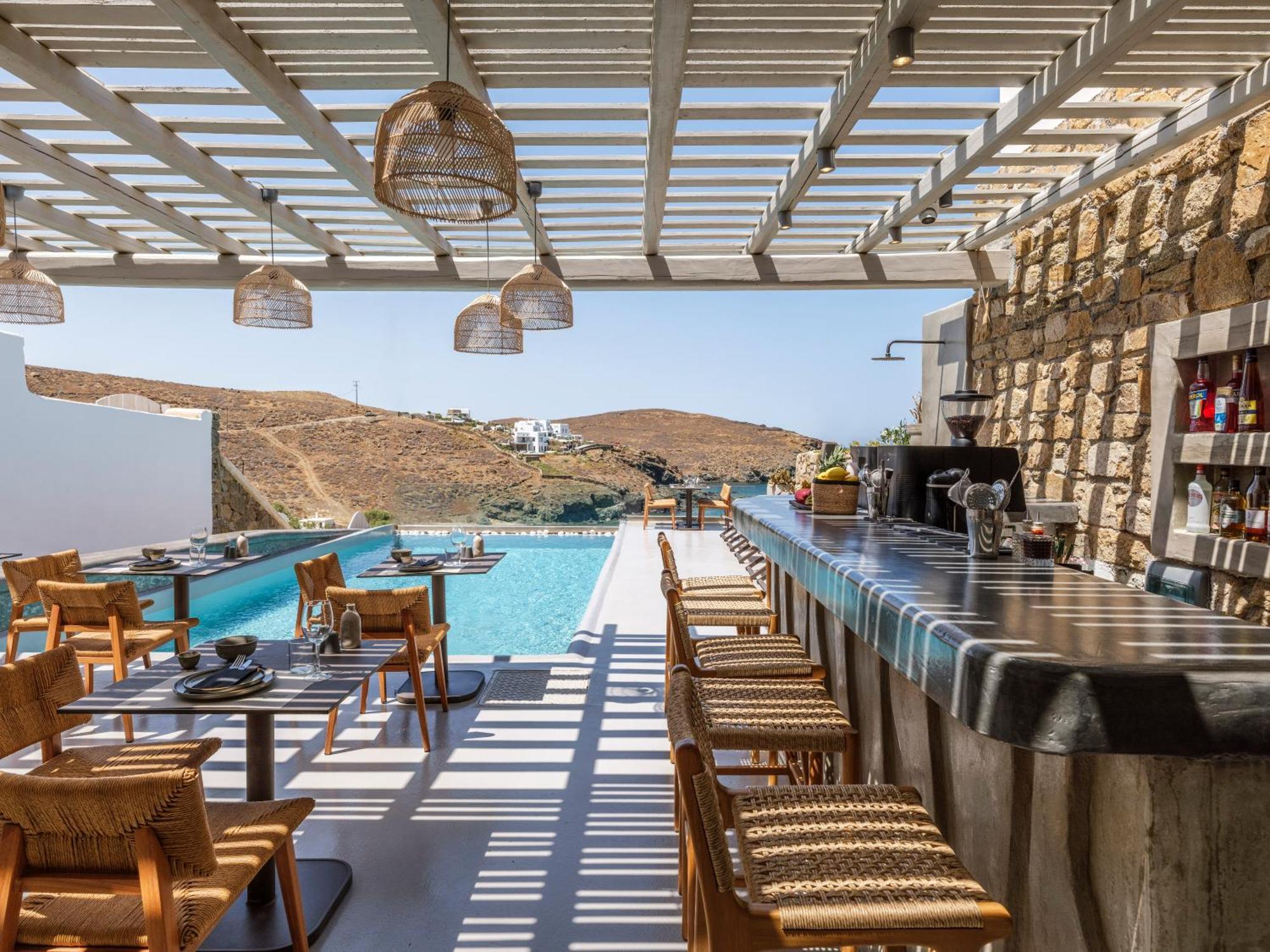 Merchia Beach Sundance Suites Mykonos מראה חיצוני תמונה