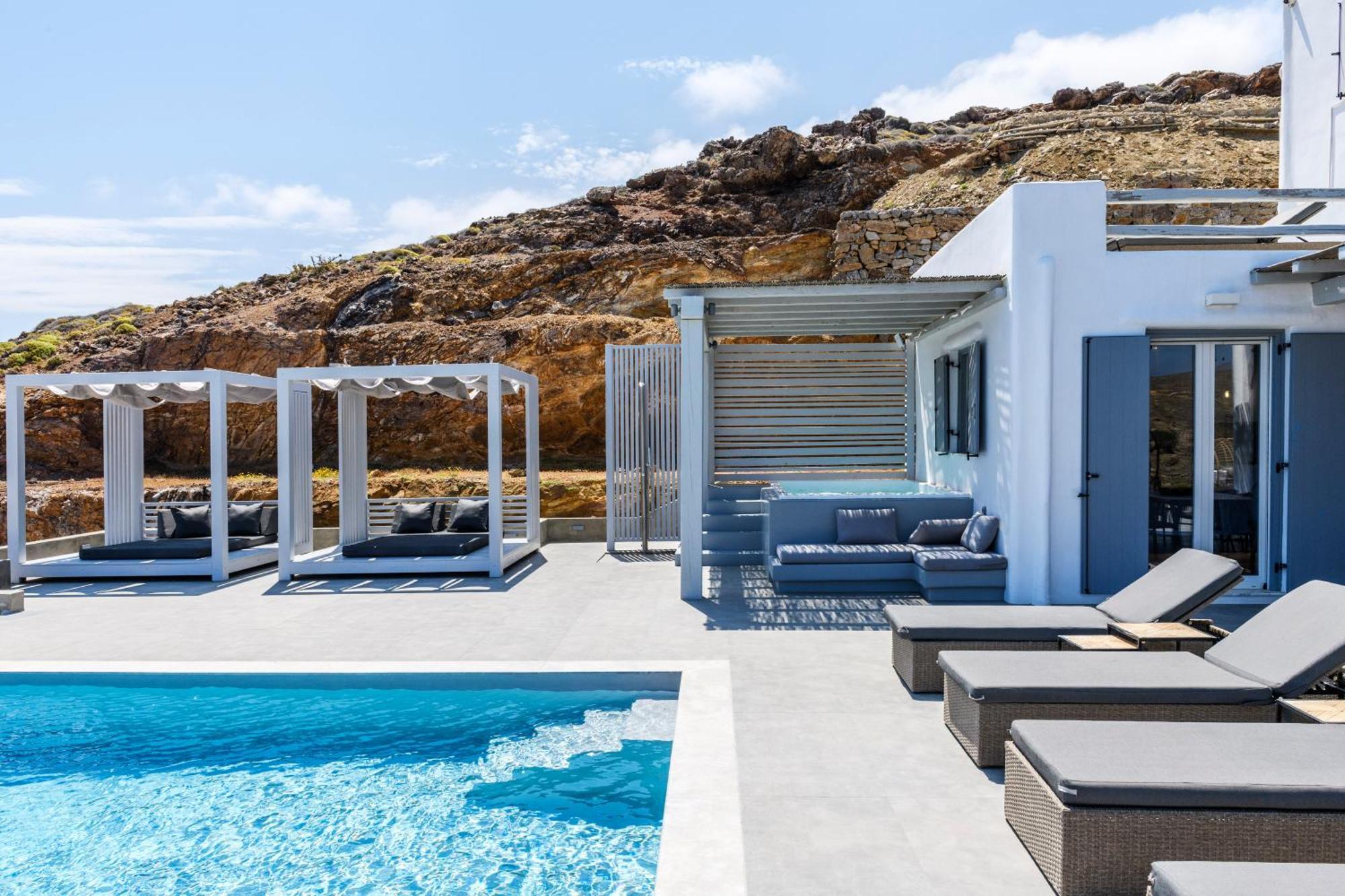 Merchia Beach Sundance Suites Mykonos מראה חיצוני תמונה