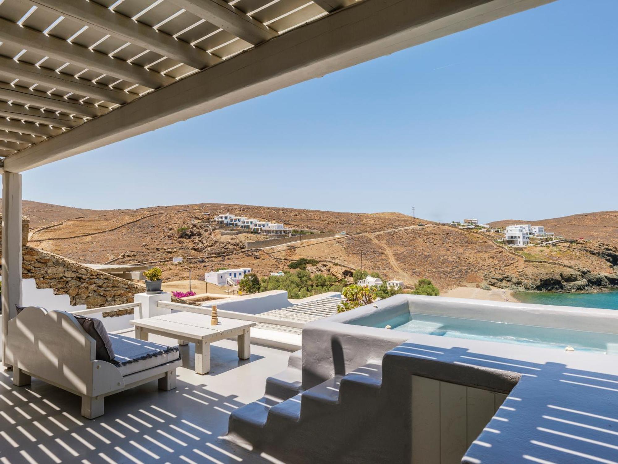 Merchia Beach Sundance Suites Mykonos מראה חיצוני תמונה