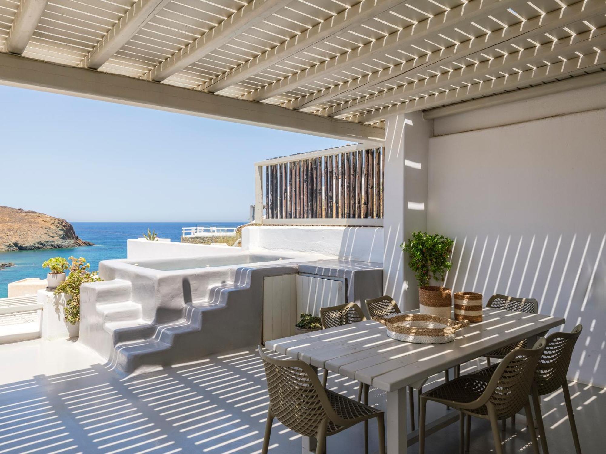 Merchia Beach Sundance Suites Mykonos מראה חיצוני תמונה