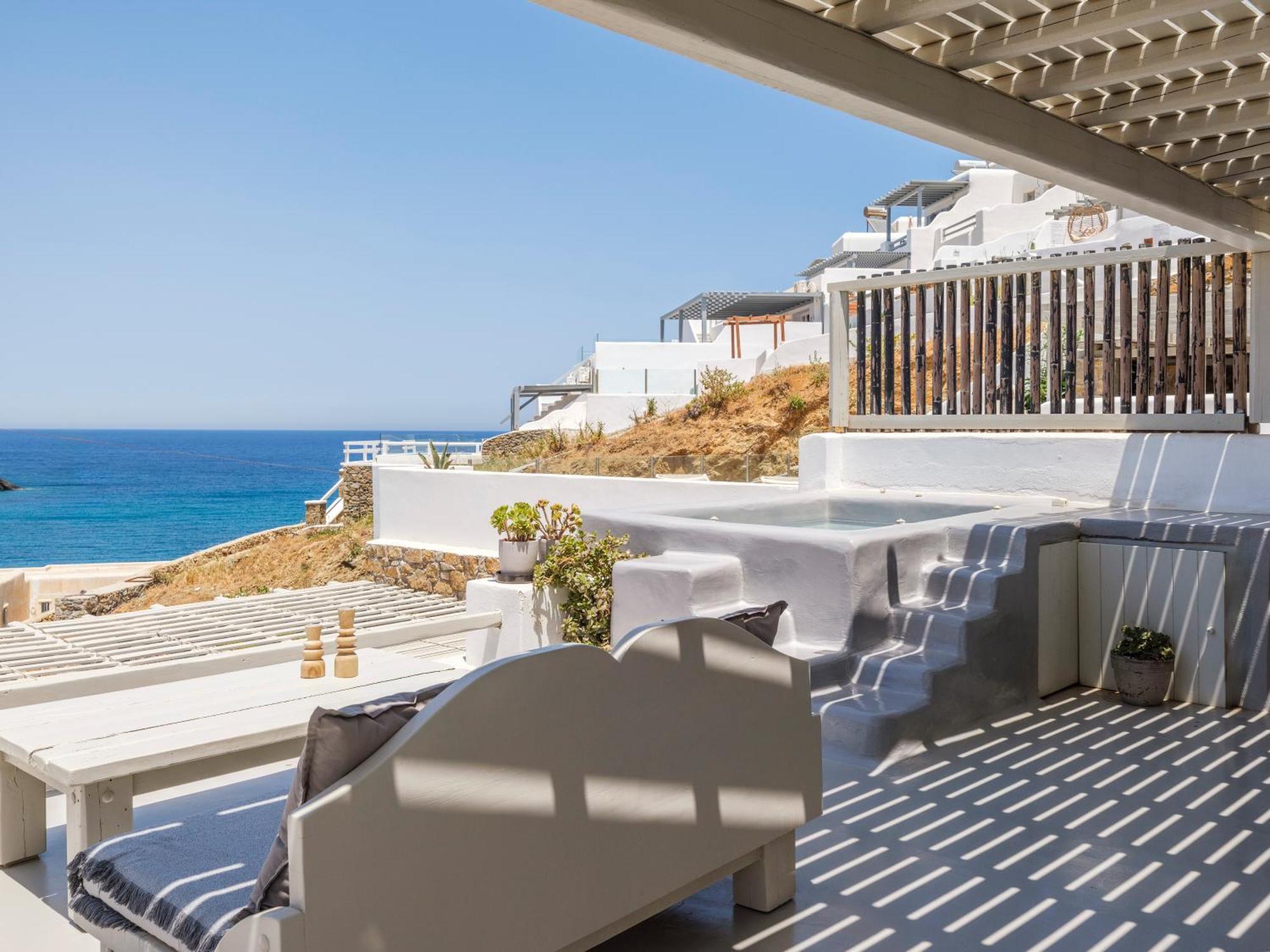 Merchia Beach Sundance Suites Mykonos מראה חיצוני תמונה