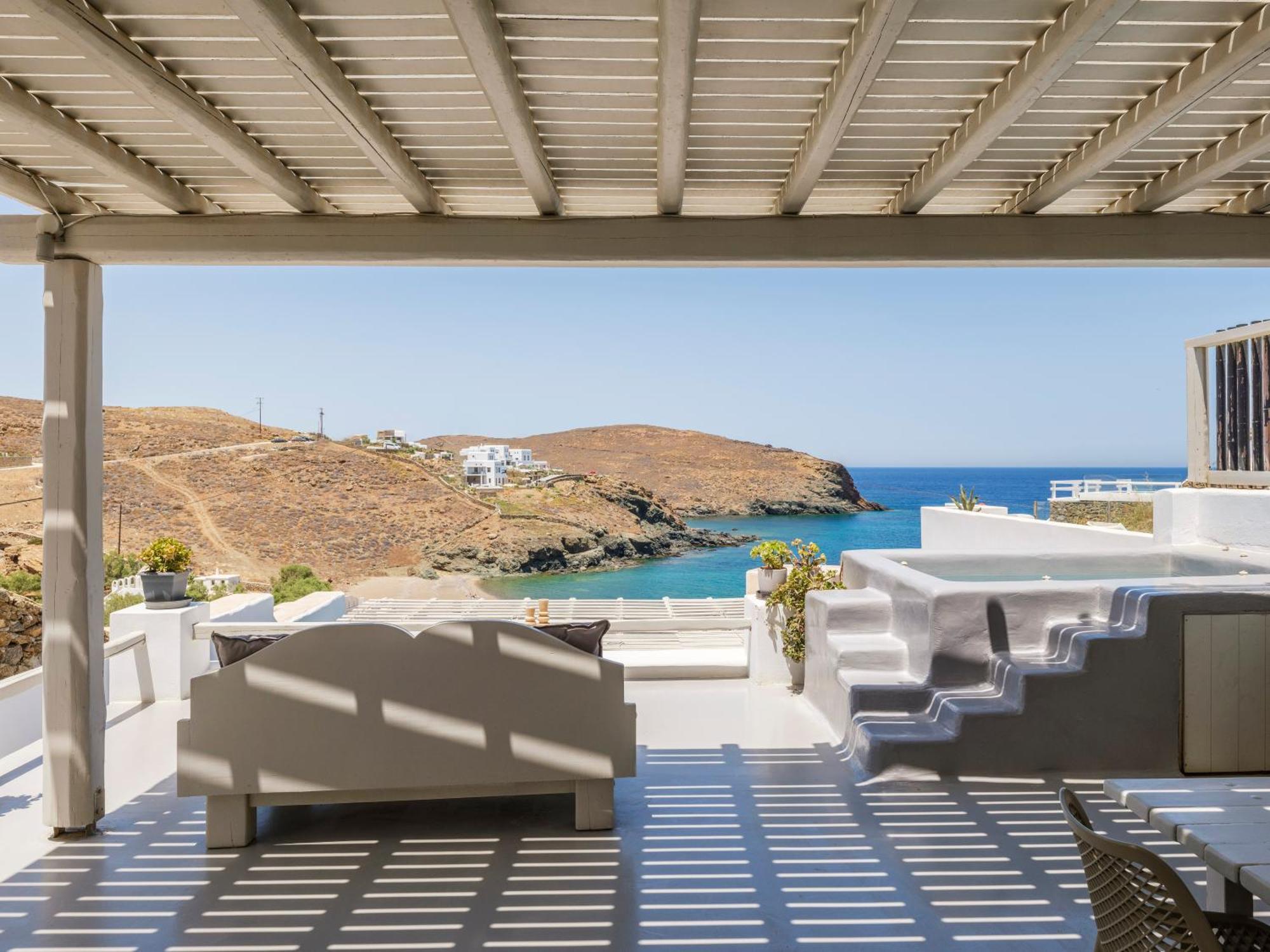 Merchia Beach Sundance Suites Mykonos מראה חיצוני תמונה