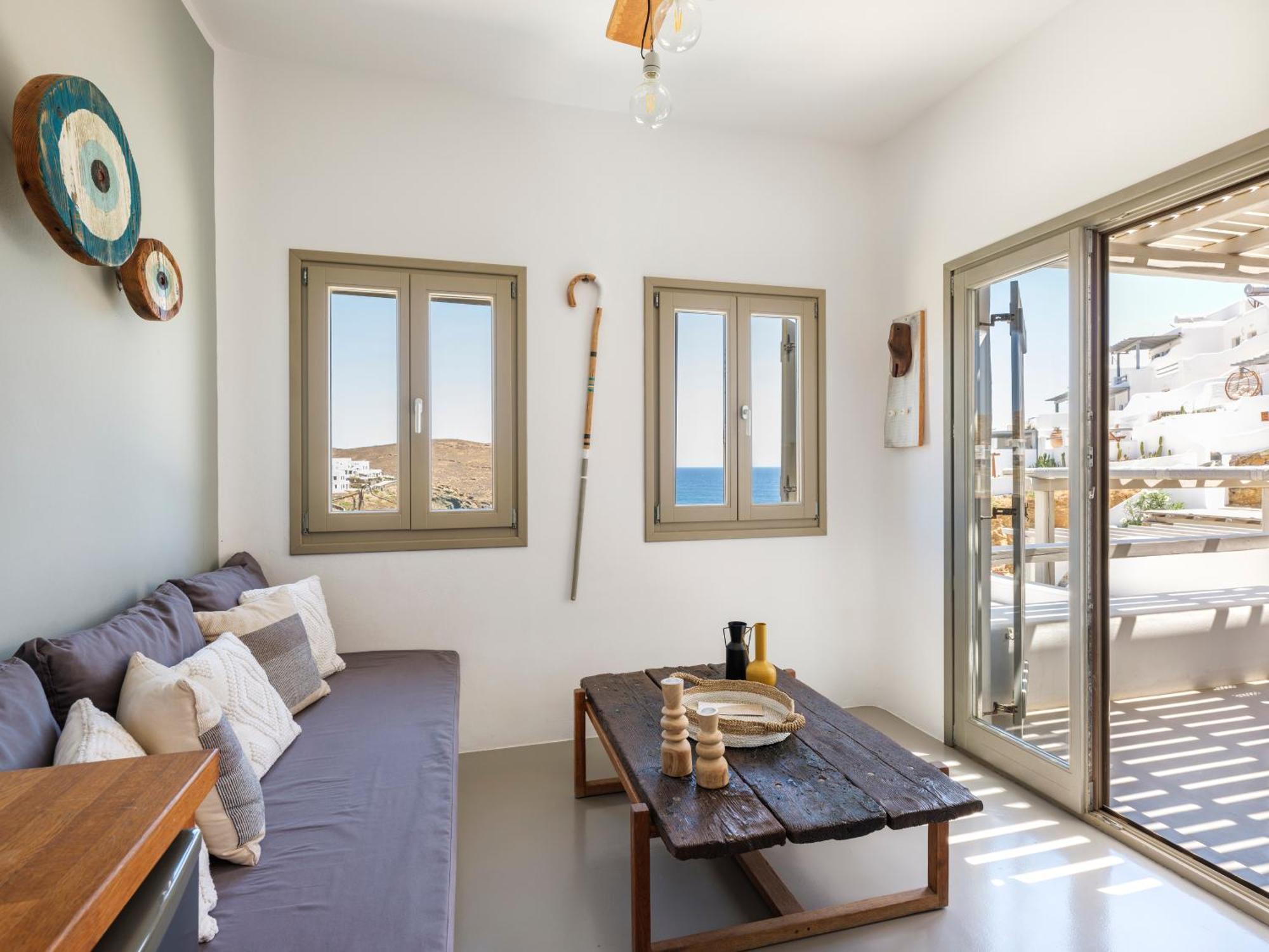 Merchia Beach Sundance Suites Mykonos מראה חיצוני תמונה